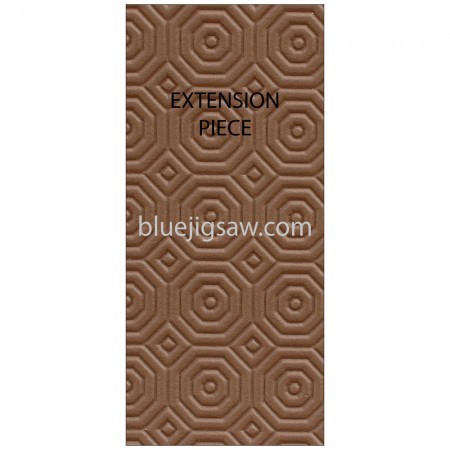 Rectangle Extension Brown Table Protector