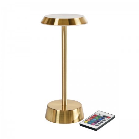 Duni LED Lamp Cordless Nour Brass