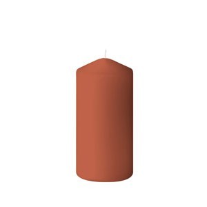 Duni Matt Earth Terra Pillar Candle, 150mm x Ø70mm