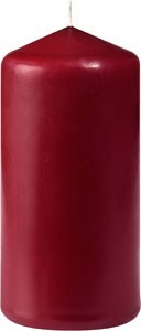 Duni Bordeaux Pillar Candle 100mm x Ø50mm