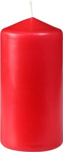 Duni Red Pillar Candle 100mm x Ø50mm