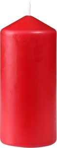 Duni Red Pillar Candle 130mm x Ø60mm