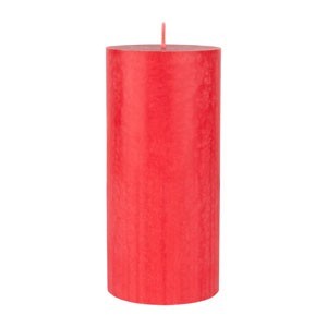 Duni Stearin Red Pillar Candle, 150mm x Ø70mm