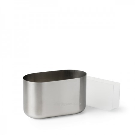 Napkin / Cutlery Holder Pond Oval, Steel, 13cm x 20cm