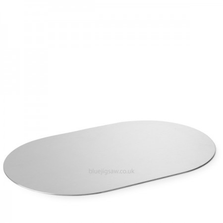 Serving Plate Lake Oval, Steel, 37cm x 23cm