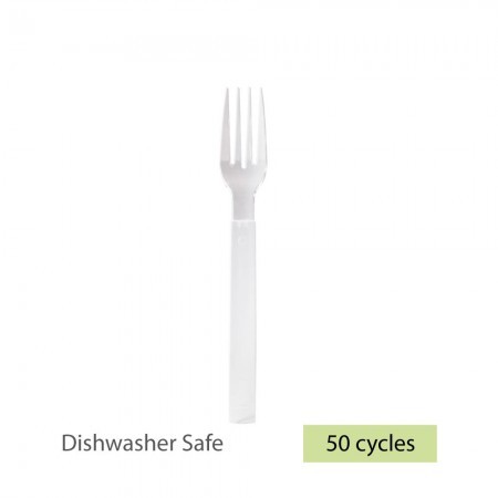 Duni Clear Fork Reusable 18.5cm Transparent