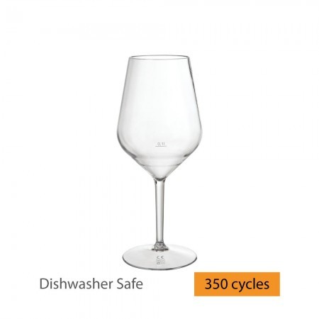 Duni Elegance Wine Glass Reusable 40cl Transparent