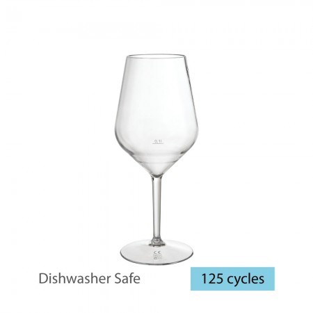 Duni Anyday Wine Glass Reusable 23cl Transparent
