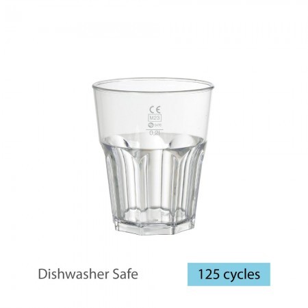 Duni Anyday Water Glass Reusable 24cl Transparent