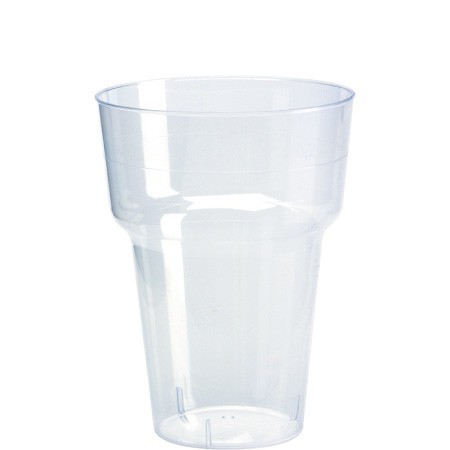 Duni Plastic Beer Glass, Bavaria, 27.5cl Transparent