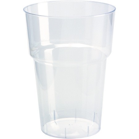 Duni Plastic Beer Glass, Bavaria, 45cl Transparent