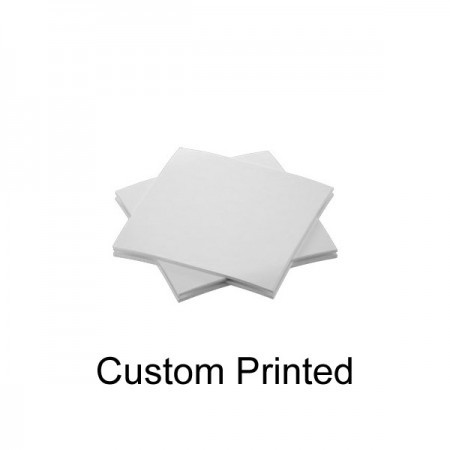 Printed White Airlaid Napkin 20cm x 20cm