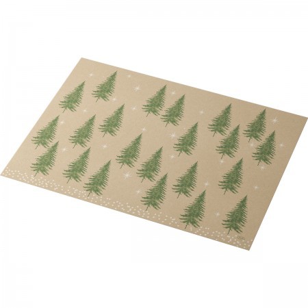 Duni Christmas Humble Trees Paper Placemat 30cm x 40cm