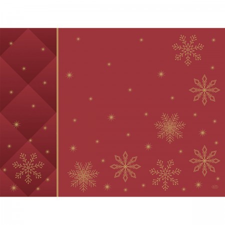 Duni Christmas Rhombus Bordeaux Bio Dunicel® Placemat 30cm x 40cm