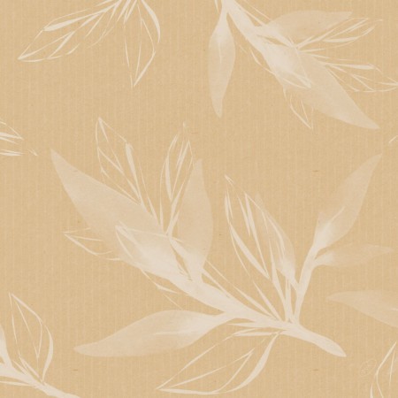 Bio Dunisoft® Napkin 40 x 40cm, Leaves Natural