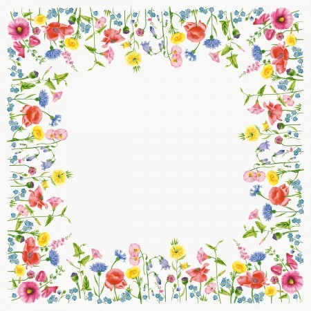 Flowy Meadow Dunisilk® Slipcover 84cm x 84cm
