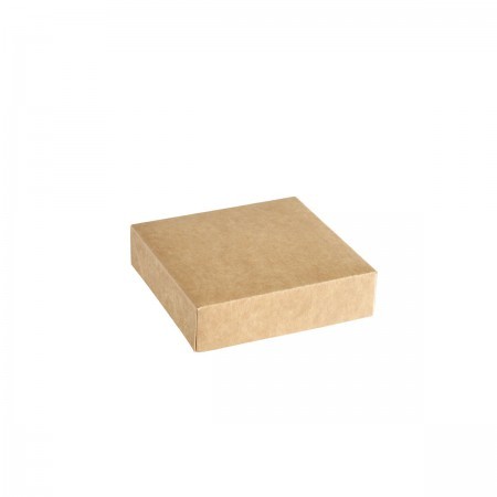 Duni Viking Cube Lid 510/820ml Brown