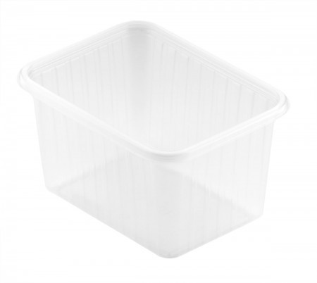 Duni Fixpack® Rectangular 750ml Transparent