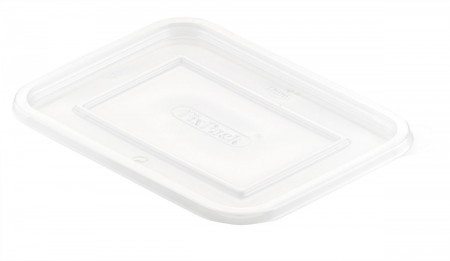 Duni Fixpack® Rectangular Lid 350/500/750ml Transparent
