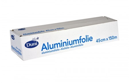 Duni Aluminium Foil with Cutter, 45cm x 150m
