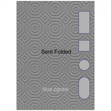 Grey Table Protector - Folded