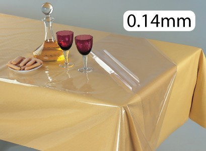 Standard Clear Table Protector PVC 140 micron