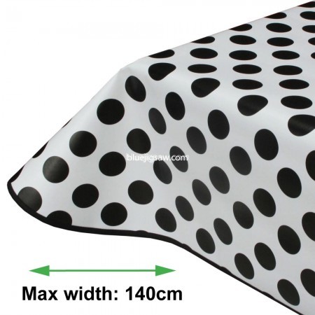 Dalmatian Spots Vinyl PVC Tablecloth