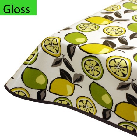 Citrus Fruit PVC Oilcloth Tablecloth