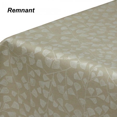 REMNANT Turin Neutral Jacquard Acrylic Coated Fabric