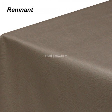 REMNANT Florence Mushroom Jacquard Acrylic Coated Fabric