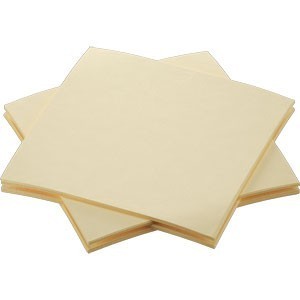 Printed Dunisoft Napkins, 20cm, Cream, 1 colour print 11,520 napkins