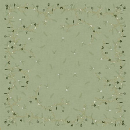 Duni Christmas Noel Pistachio Bio Dunicel® Slipcover 84cm x 84cm