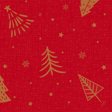 Duni Christmas Shimmer Trees Bio Dunisoft® Napkin 40cm
