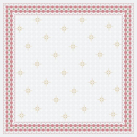 Duni Christmas Tradition Dunicel® Slipcover 84cm x 84cm