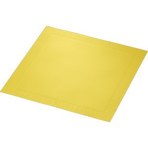 Duni 4 ply Tissue Napkin, 40cm, Yellow