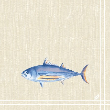 Duni 4 ply Tissue Napkin, 40cm, Tide