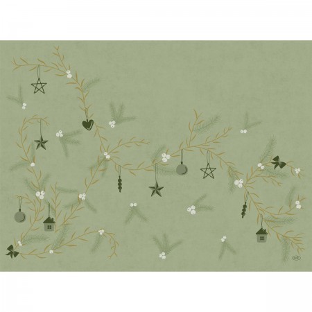 Noel Pistachio Bio Dunicel® Placemat 30cm x 40cm