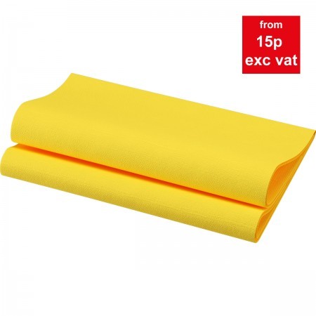 Bio Dunisoft® Napkins, 40cm x 40cm Yellow