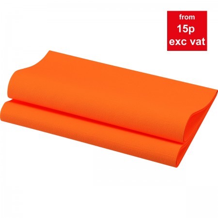 Bio Dunisoft® Napkins, 40cm x 40cm Sun Orange