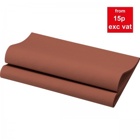Bio Dunisoft® Napkin 40cm x 40cm Chestnut