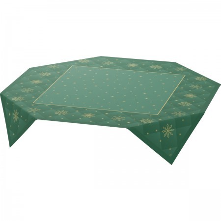 Duni Christmas Rhombus Green Bio Dunicel® Slipcover 84cm