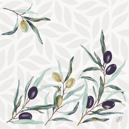 Bio Dunisoft&reg; Napkin 40 x 40cm, Olive Garden