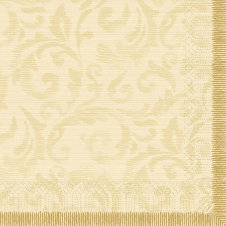 Rich Damast Cream Tissue Napkin, 3ply 40cm x 40cm