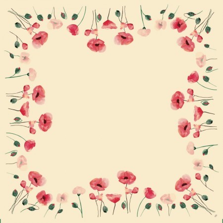 Poppy Charm Bio Dunicel&reg; Slipcover 84cm x 84cm