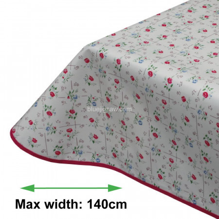 Majorie Wipeclean Tablecloth, Vinyl PVC