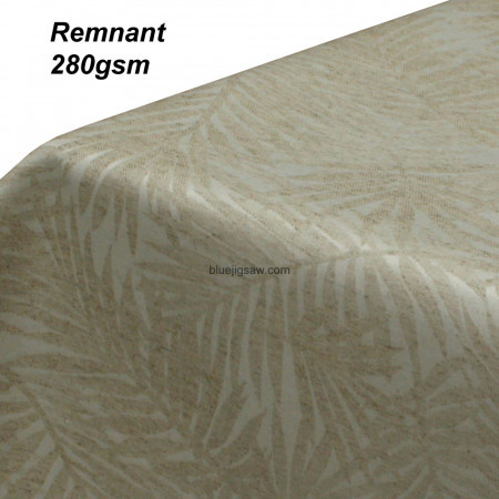 REMNANT Turin Natural Acrylic Coated Fabric