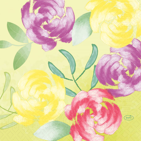 Soft Tropics 3ply Tissue Napkin 33cm