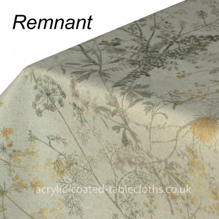 REMNANT Green Fields Acrylic Coated Fabric