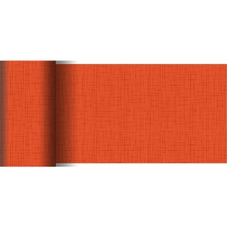 Dunicel® Table Runner, 15cm x 20m, Linnea Mandarin