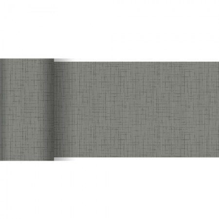 Dunicel® Table Runner, 15cm x 20m, Linnea Granite Grey
